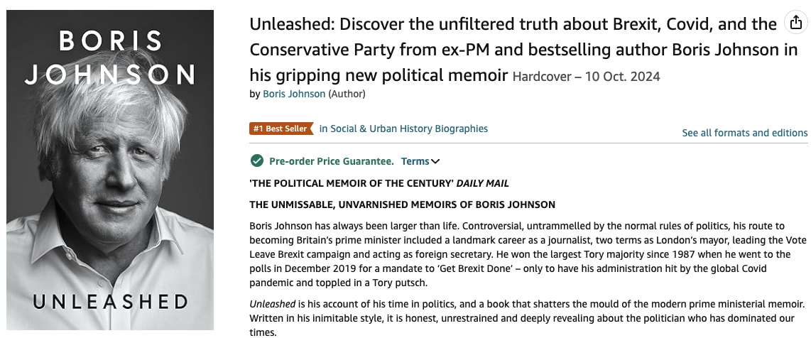 约翰逊新书爆猛料:任内曾考虑派遣英军突袭荷兰