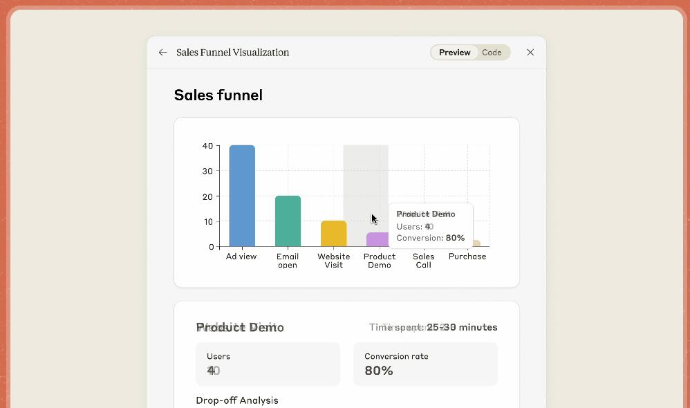 OpenAI劲敌Anthropic升级AI助手,Claude可写网页代码,更像数据分析师
