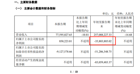 突变!21天13板大牛股,爆出亏损超3500万!