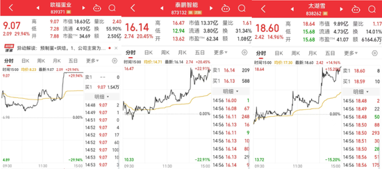 20分钟内,集体拉升