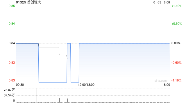 首创钜大:Smart Win持有的永续可换股证券转换为1.04亿股