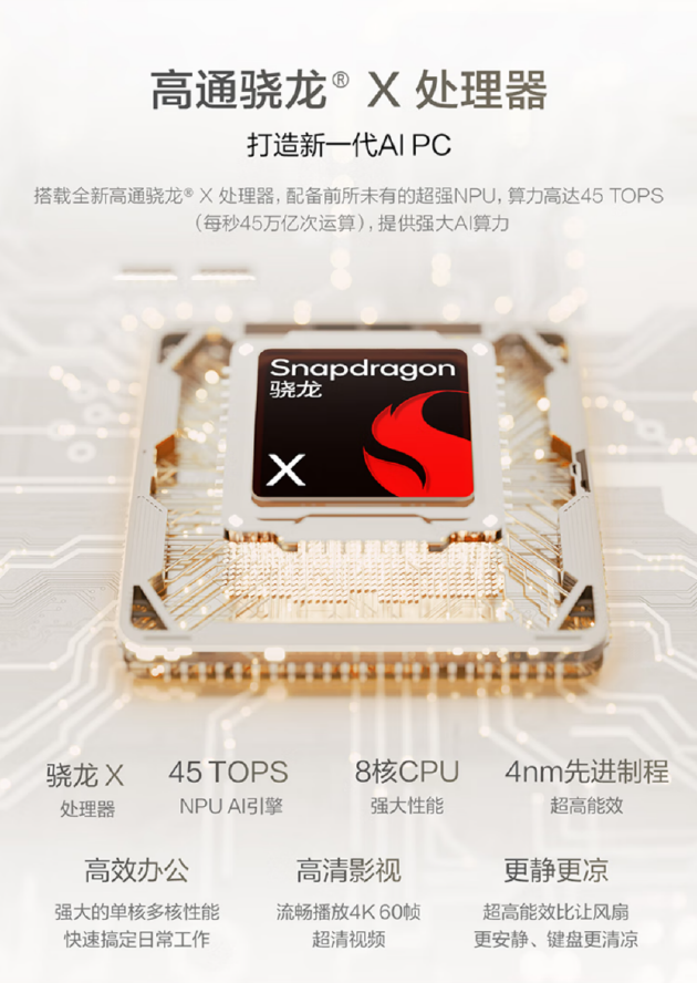 华硕AI轻薄本新品发布:搭载高通骁龙X处理器 AI体验更加智能