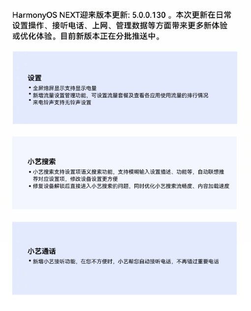 原生鸿蒙本周升级盘点:多领域突破 生态活力尽显