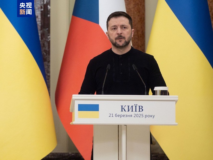 泽连斯基:正与英法美合作推进停火这一首要任务