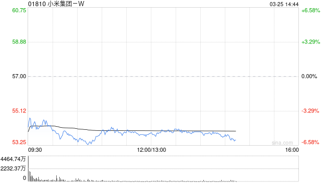 麦格理:小米集团-W配股可支持今年业务扩张列首选股 评级“买入” 目标价66.75港元