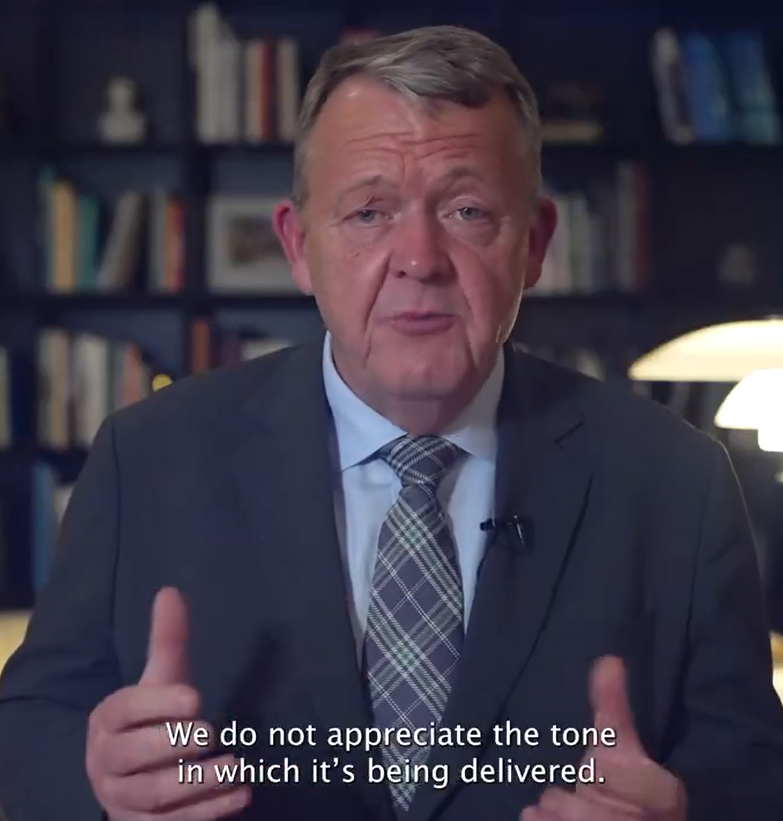 丹麦外交大臣回应万斯登格陵兰岛言论:不喜欢这种语气,这不是对盟友说话的方式