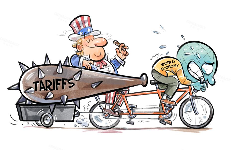 外媒:美国关税举措恐引发连锁反应 全球贸易与美国企业家庭共承压