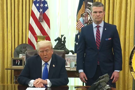 美媒：特朗普与美防长赫格塞思承诺提出1万亿美元国防预算，打破历史纪录