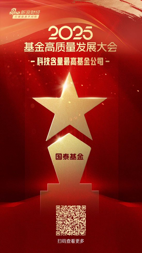 2025公募基金荣誉榜:国泰基金获得最佳基金投顾机构、最佳投资者教育基金公司等5项大奖