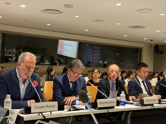 卓福民巨作《无垠》闪耀联合国总部,献礼《联合国宪章》签署80周年