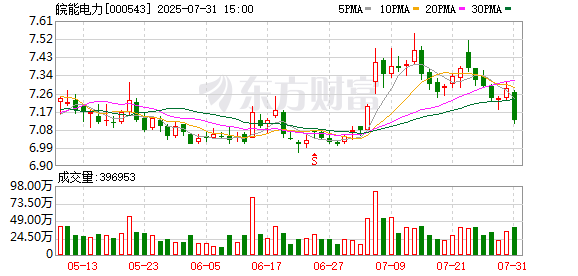 皖能电力:提名张为义先生、彭松先生为公司第十一届董事会董事候选人