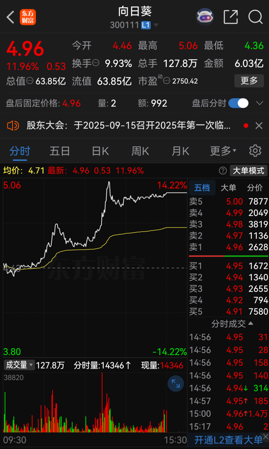 300111,重大资产重组!停牌前,突然大涨