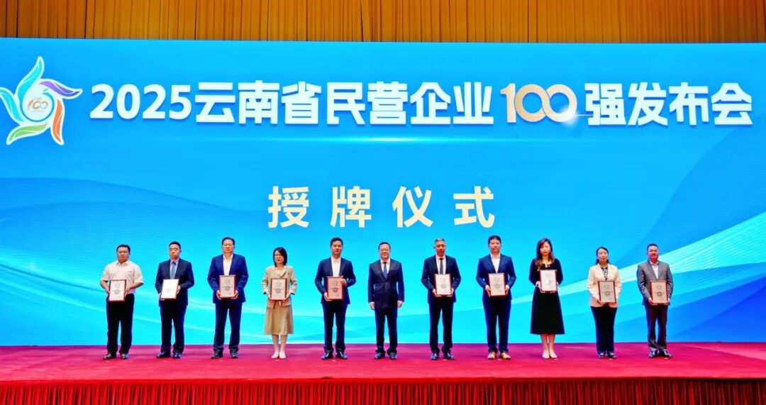 2025云南民企百强榜单揭晓 入围门槛持续提升:营收总额4550.91亿元 同比增长0.67% 制造业70家企业占据主导地位