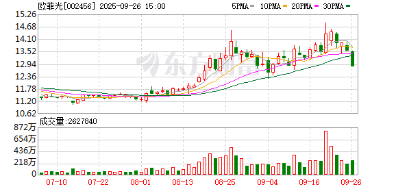 欧菲光：无逾期担保事项和担保诉讼
