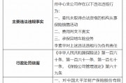 太保产险沧州中心支公司被罚26.5万元:因委托未取得合法资格的机构从事保险销售活动等三项违法违规行为 太保产险沧州中心支公司被罚26.5万元:因委托未取得合法资格的机构从事保险销售活动等三项违法违规行为