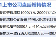 2月11日增减持汇总:黑猫股份等4股增持 青木科技等13股减持(表) 2月11日增减持汇总:黑猫股份等4股增持 青木科技等13股减持(表)