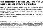 GSK再度来华收购创新药!签下8.5亿美元协议 拓展红斑狼疮管线 GSK再度来华收购创新药!签下8.5亿美元协议 拓展红斑狼疮管线