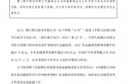 厦门银行:获准发行金融债券 厦门银行:获准发行金融债券