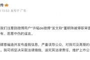 董明珠被停职审查?格力刚刚回应 董明珠被停职审查?格力刚刚回应